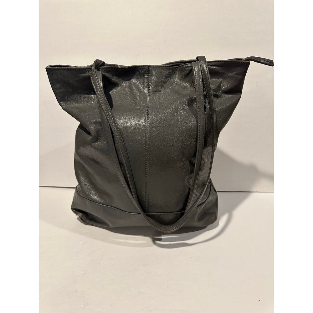 Latico Nora Gray Leather Tote Bag Women's Closet Staple Casual Everyday